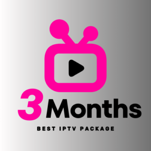 3 Month's ALL INCLUSIVE IPTV - 1 Device
